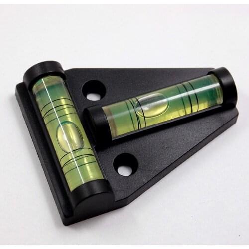 T-shaped Spirit Level Leveller For Trailers Caravan Motor Home Work Benches 2 Way Color In Random Measuring Foot level Tripod