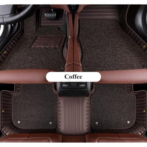 Top quality! Custom special car floor mats for Renault Koleos 2016-2009 durable waterproof double layers carpets for Koleos 2014