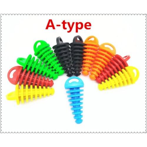 Motorcycle pitbike Exhaust Pipe Plug Silencer Muffler Wash for TC85 TC125 TE125 TC250 TE250 300 FC250 450 FE250 501 S