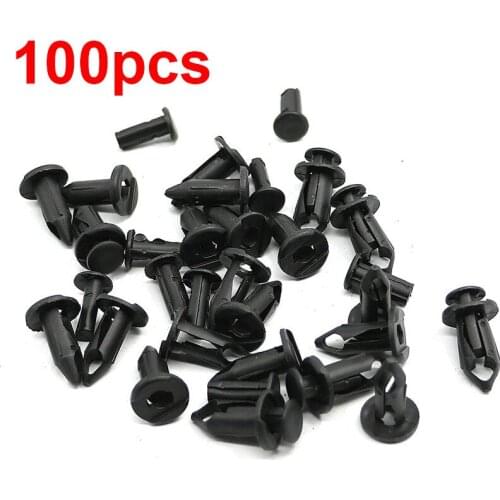 100pcs ATV Quad 8mm Rivet Fairing Body Trim Panel Fastener Screw Clips plug Kit For Polaris Sportsman 550 850 XP Rangers Rzr