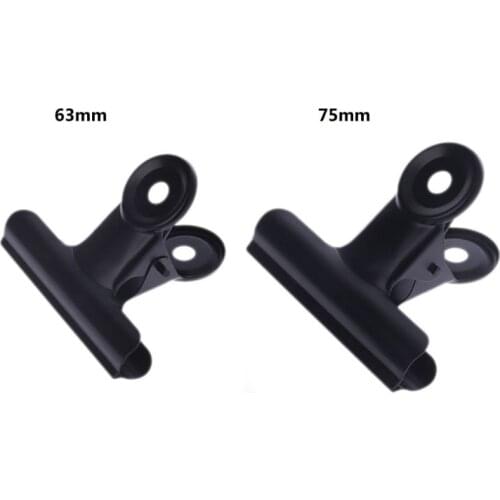 Stainless Steel Bulldog Grip Clip Food Bag Sealing Clamp Paper File Ticket Binder Photo Organizer Kitchen Office School Supplies