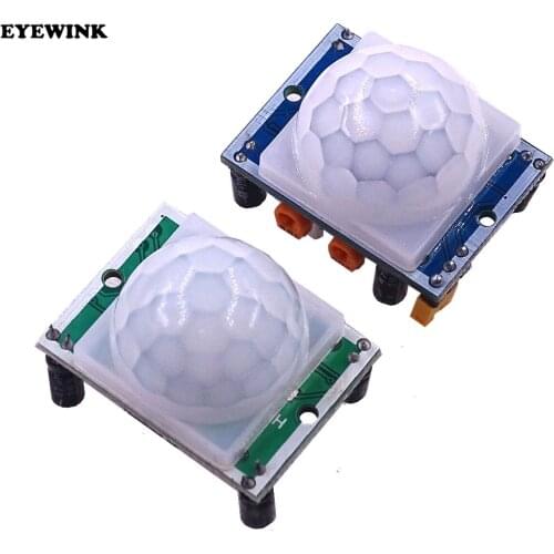 10PCS HC-SR501 Adjust IR Pyroelectric Infrared PIR module Motion Sensor Detector Module