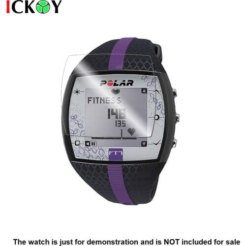 3pcs Anti-Scratch Ultra HD Premium Shield Film LCD Screen Protector for Smart Wristband Polar FT7 FT4 Accessories