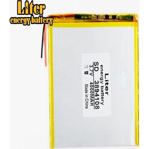 3894108 3.7V 4000mAh 4095105 lithium Tablet polymer battery tablet other common battery
