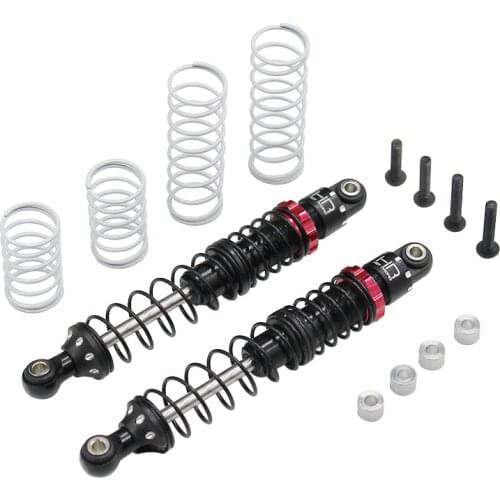 Hot Racing Aluminum Scale Look Double spring Pro Shock 90mm