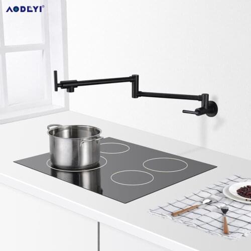 AODEYI Black Kitchen Faucets