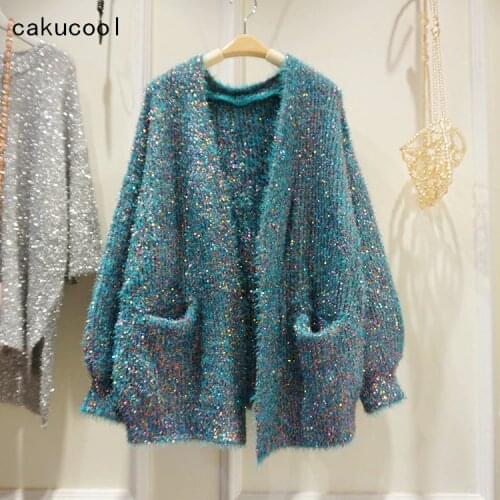 Женские вязаные кардиганы Cakucool China At AliExpress