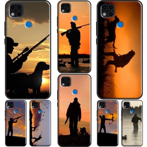 Bird Duck Hunting Sunset Case For Xiaomi Redmi Note 10 Pro Note 8 9 Pro Note 9S 8T Funda For Redmi 9T 9A 9C 8A 7A