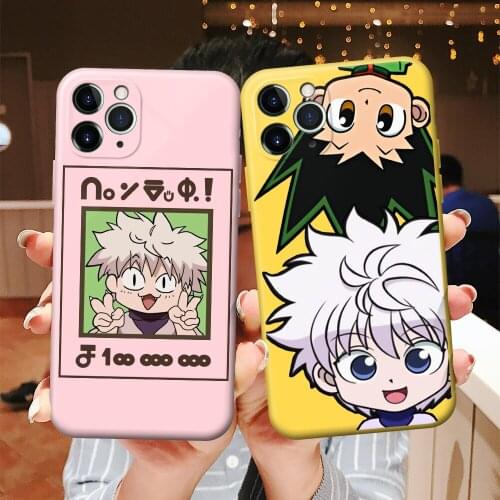 Hunter X Hunter Killua HXH Case Funda For iPhone 12 11 Pro 11pro Xs MAX X XR mini 7 8 6 6S Plus 5 S SE 2 2020 Back Cover Coques