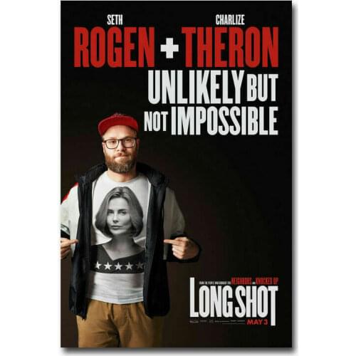 Long Shot Movie Silk Cloth Poster Art Bedroom Decoration