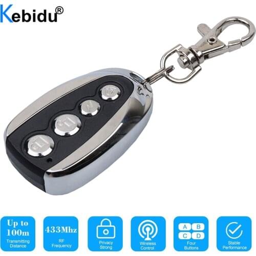 Kebidu 433Mhz Clone Remote Control Cloning Gate Remote Controller for Garage Door Copy 433.92Mhz Duplicator