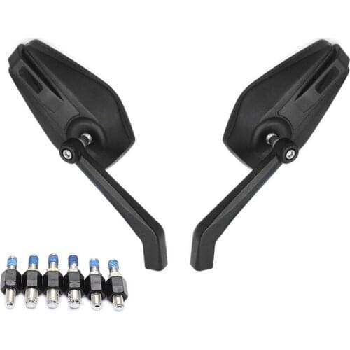 Motorcycle Mirror for Honda Suzuki SV650 GSXS750 Yamaha MT03 MT07 MT09 MT10 Kawasaki Z125 Z400 Z650 Z800 Z900 Z1000 Ducati KTM