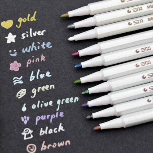 New Tyre Tire Paint Marker Pen Car Tread Waterproof Permanent Rubber Metal 1mm