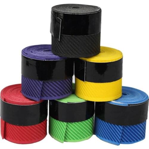 Badminton Sweat Belt Fishing Tape Overgrip Tennis Racket Band Towel Hand Glue Take-up Strap Handshake Handle Random Color