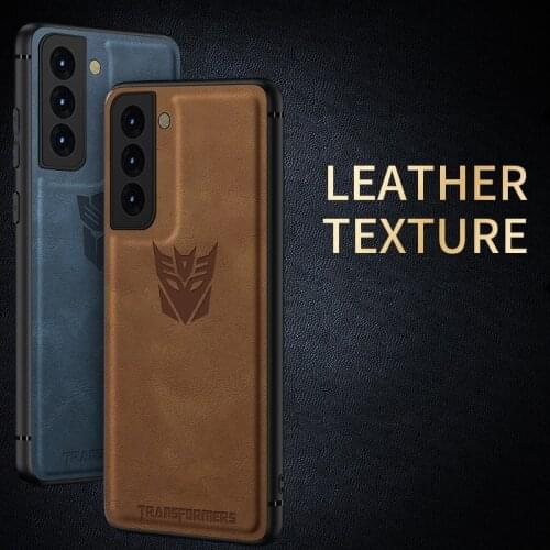 Luxury Car Magnetic Camera Lens Protection Shockproof Silicone Soft PU Leather Phone Case For Samsung S21 Plus Ultra Cover Funda