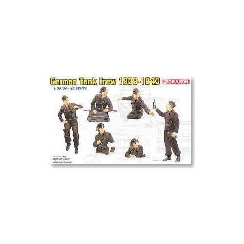 1/35 scale model Dragon 6375 German chariot crew 1939-1943