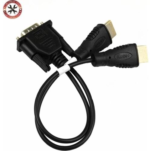 2021VGA to H-D-M-I line/Cable For RT809H RT809F Solve the Problem of Printing and Brushing in H-D-M-I Port