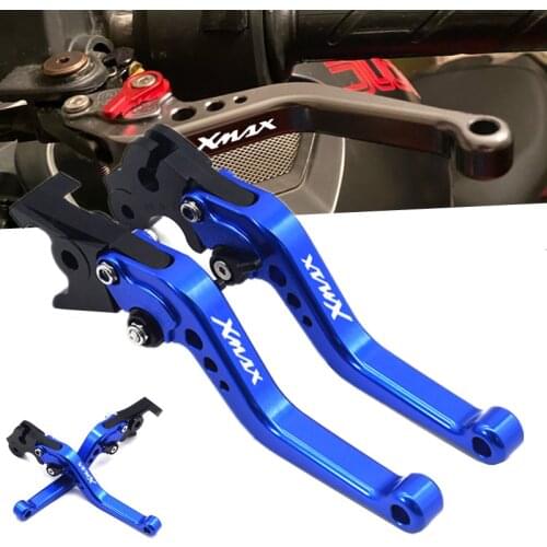 For YAMAHA XMAX 125 200 Xmax 250 300 xmax400 2017-2019 Motorcycle CNC Aluminum Adjustable Short Brake Clutch Levers Accessories
