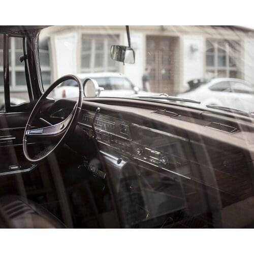 Free Shipping 3D Custom Mural Retro Car Classic Car Interior Interior Details Study Wallpaper Bar KTV Decorative Wallpaper Mural