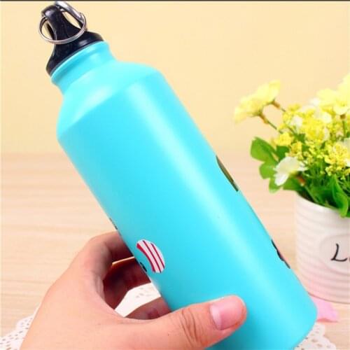 Water Bottles 500ML Kettle Outdoor Aluminum Alloy Water Cup With Kids Bike Cup Bicycle Cycling Water Cup Sports Water Bottle