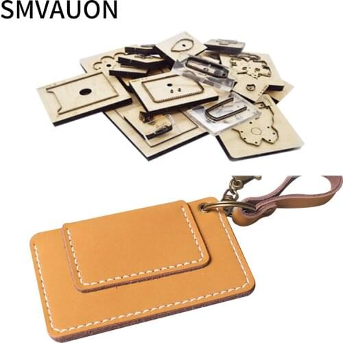 Wooden Die Cutting Diy 2021 Easy buckle wallet card bag Dies Fille Scrapbooking Suitable For Die-cutting Machines