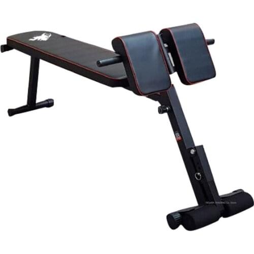 Home Gym Adjustable Bench Sit Up Incline Exercise Dumbbell Bench, Adjustable Fitness Workout Station Roman Chair