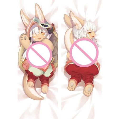MMF hot anime Made in Abyss key roles sexy girl Nanachi Dakimakura pillow cover body pillowcase