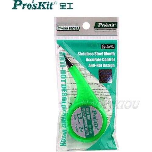 1Pcs Desoldering Wick Braid Solder Wick Remover Sucker with Thumb Wheel Dispenser Solder Remover Vacuum Sucker Desoldering