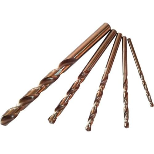 15pcs Cobalt Drill Bits For Metal Wood Working M35 HSS Steel Straight Shank 1.5-10mm Twisted Drill Bit Power Tools