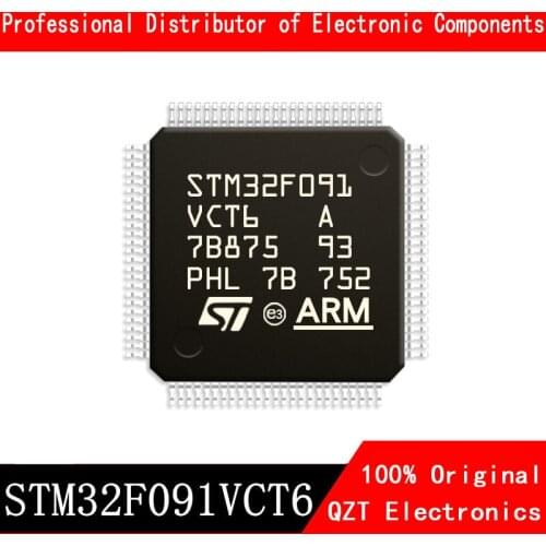 5pcs/lot new original STM32F091VCT6 STM32F091 LQFP-100 microcontroller MCU In Stock