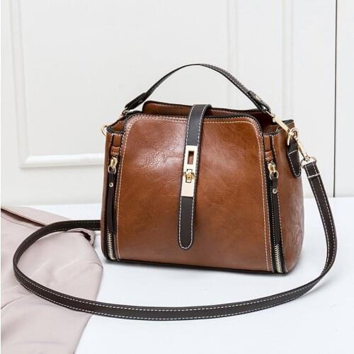 New small bag 2020 new retro wild fashion bucket bag ladies hand bag shoulder messenger bag wholesale women bag
