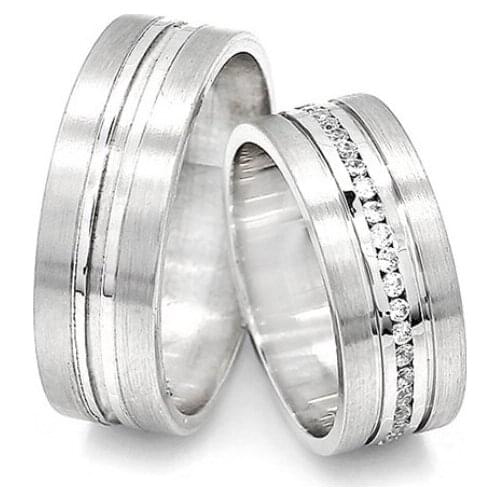 Couple Wedding Ring Sterling Silver 925 Woman And Man Luxury Jewelry Bands Fashion Engagement Anniversary Ancient Greek Model