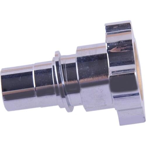Silver PPS Auto Spray Gun Cup Convertor Quick Connector Hopper Adapter Copper Threadless Fit for Fast Joint Accessories