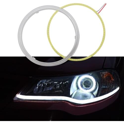 1pc LED Angel Eyes Bulb Halo Ring Lamp Car Daytime Running Light DRL Fog Light 12-24V Styling Light Decorative Lights