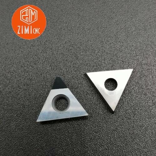 2pcs TCGW090202/090204/090208/110202 /110204/110304 PCD30 Carbide Inlay Polycrystalline Diamond CNC Machine Blade High Quality