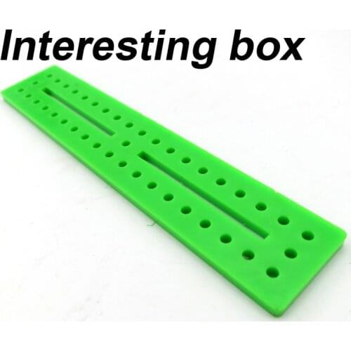 20 * 100 green board DIY assembled frame technology production material 1 small invention physical model material