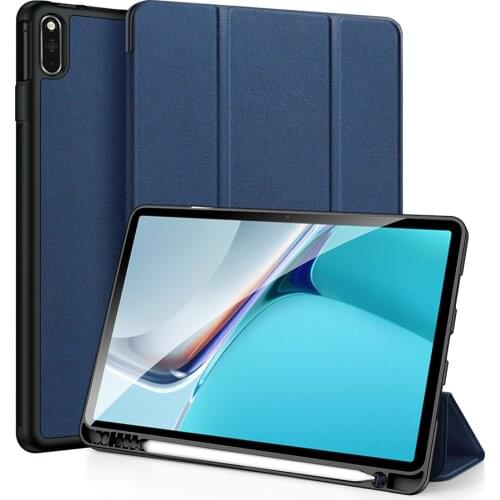 For Huawei MatePad 11 2021 PU Leather Tablet Case Huawei MatePad 11 2021 Anti-scratch Flip Stand Cover with Sleep Function