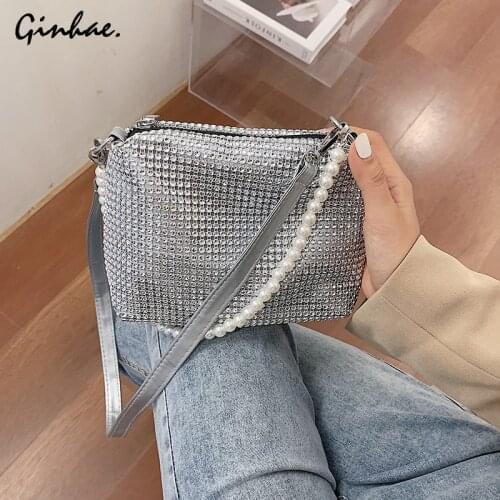 GINHAE Womens Shiny Bags