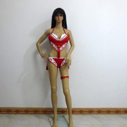 Hot Game LOL+OW/Ahri+Dva Sexy Swimsuit Christmas Party Halloween Uniform Outfit Cosplay Costume Customize Any Size