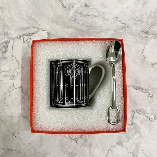 KINGCROWN Mugs With A Spoon