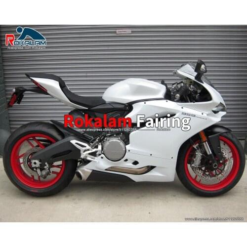 Body Kit For Ducati 1299 1299s 2015 2016 2017 959 15 16 17 White Aftermarket Motorcycle Fairing (Injection Molding)