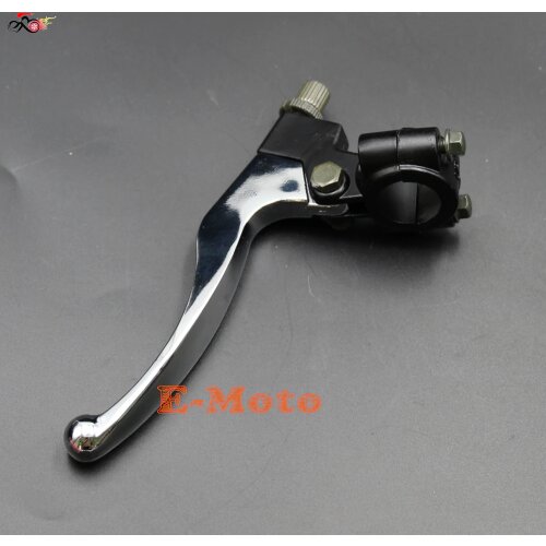 LEFT 7/8" Chrome CLUTCH LEVER PERCH PISTER BAJA COOLSTER 70cc 110cc 125cc Dirt Pit Bike