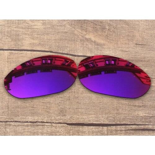 Vonxyz Midnight Mirror Polarized Replacement Lenses for-Oakley Monster Dog Frame