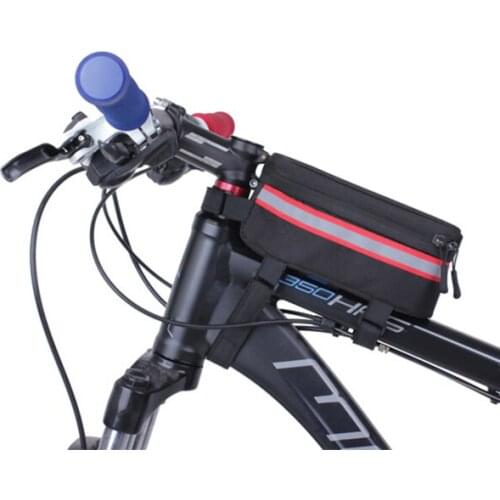 Bicycle Bag Cycling Bike Frame Mobile Phones Holder Bags Case Pouch Riding Accessories RW