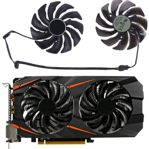 1/2pcs 88mm T129215SU 4Pin Cooler Fan for Gigabyte GeForce GTX1060 1650 1070 GTX 1050ti Graphics Card