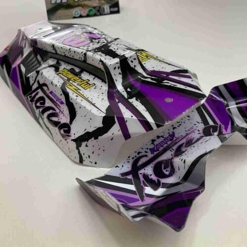 124019-1836 Car Shells Purple Remote Control Car Original Parts RC Model For Weili 1:12 124019