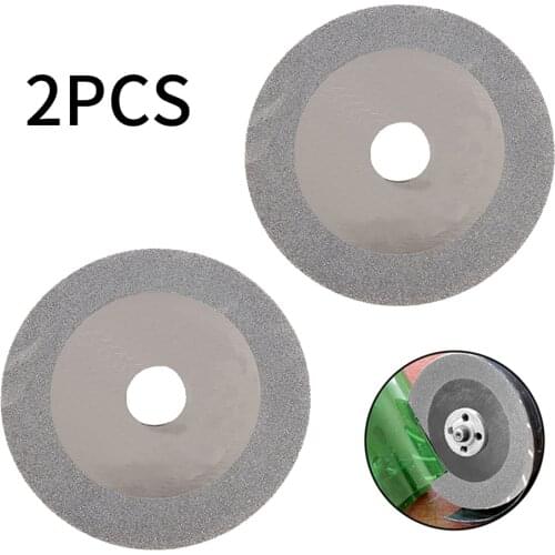 2 Pcs Grinder Wheel Diamond Disc 100mm Tungsten Electrode Sharpener Grinding Cutter Saw Blade For Power Tools Accessories