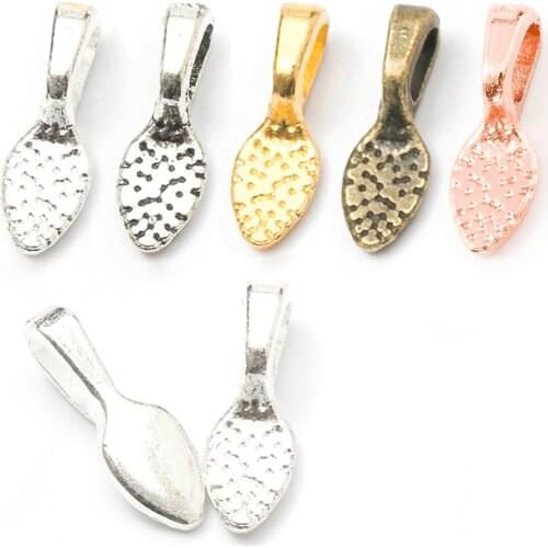 40pcs/lot Small Shovel Charms Antique Bronze Bracelet Necklace Vintage Metal Zinc Alloy Pendant Charms for DIY Jewelry Making