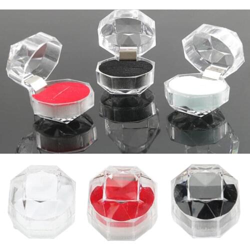 Acrylic Plexiglass Red Jewelry Ring Boxes Are An Excellent Way To Display Rings Jewelry Box For Ring Jewellery Organizer