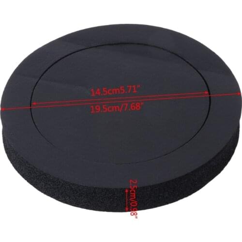 1 PCS 6\" 6.5\" Inch Car Universal Speaker Insulation Ring Soundproof Cotton Pad 1XCF